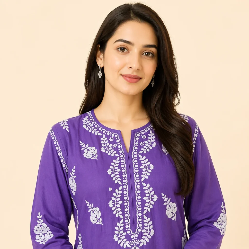 purple-chikankari-kurta-palazzo-women-img-3