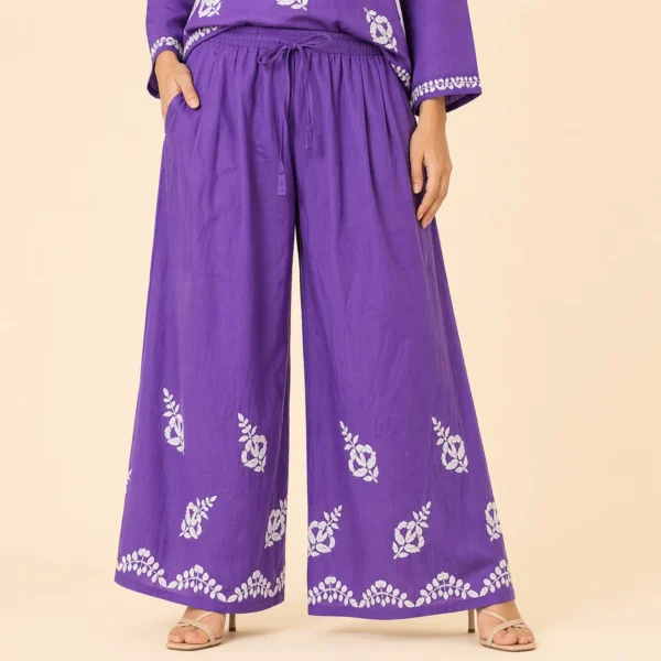 purple-chikankari-kurta-palazzo-women-img-4